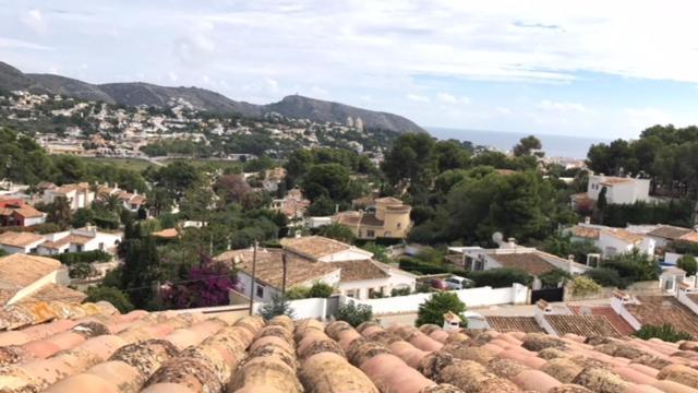 דירות טאולאדה Atico-Penthouse En Moraira Con Vistas Al Mar מראה חיצוני תמונה