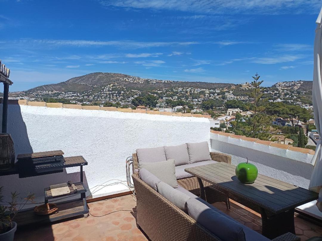 דירות טאולאדה Atico-Penthouse En Moraira Con Vistas Al Mar מראה חיצוני תמונה